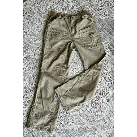 Free People FP Movement Voyage Cargo Straight Leg Desert Taupe Small waist 28.5" - Picture 1 of 12